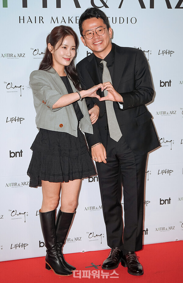 김지민-김준호,포토월행사