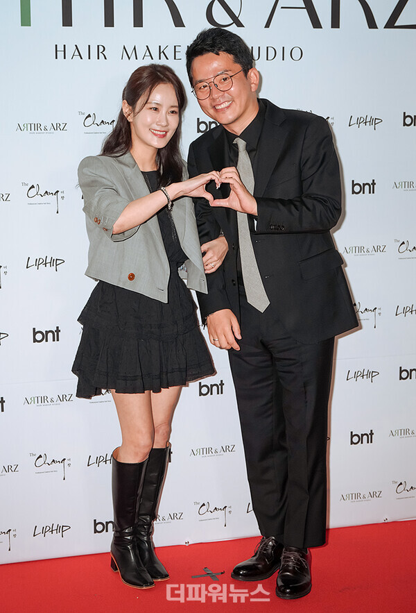 김지민-김준호,포토월행사