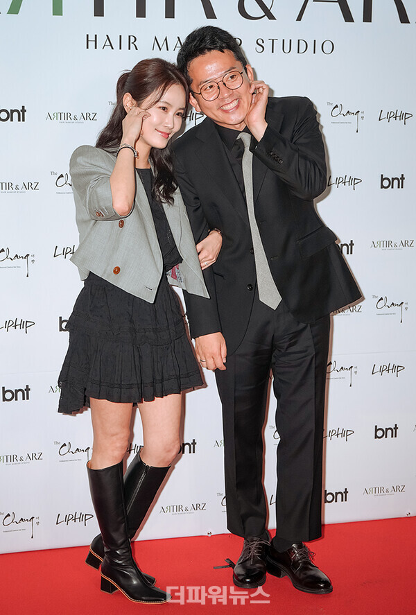 김지민-김준호,포토월행사