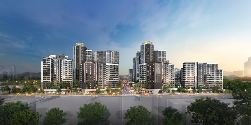 힐스테이트 메디알레 투시도.(사진=현대건설)