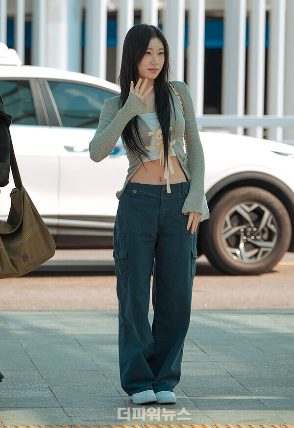 있지채령,인천국제공항출국