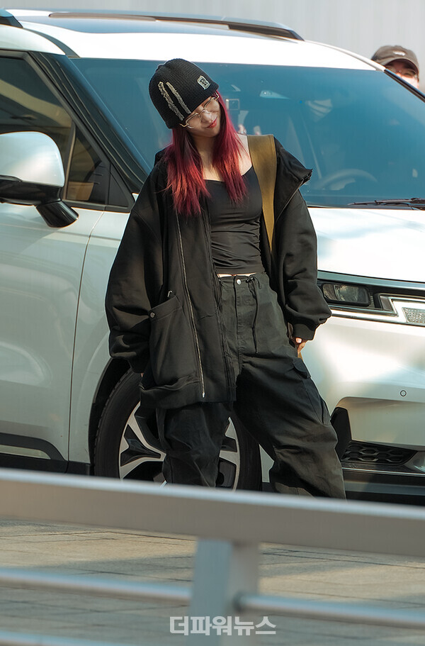 있지류진,인천국제공항출국