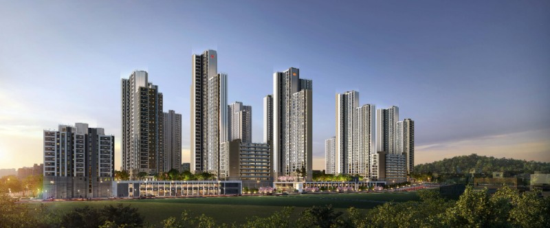 장위9구역 공공재개발 투시도.(사진=DL이앤씨)