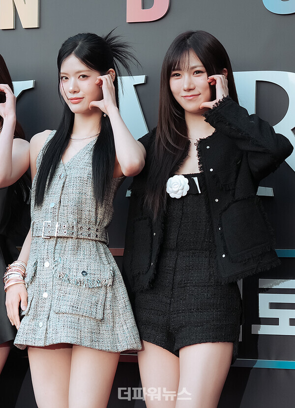 이프아이라희-태린,포토월행사