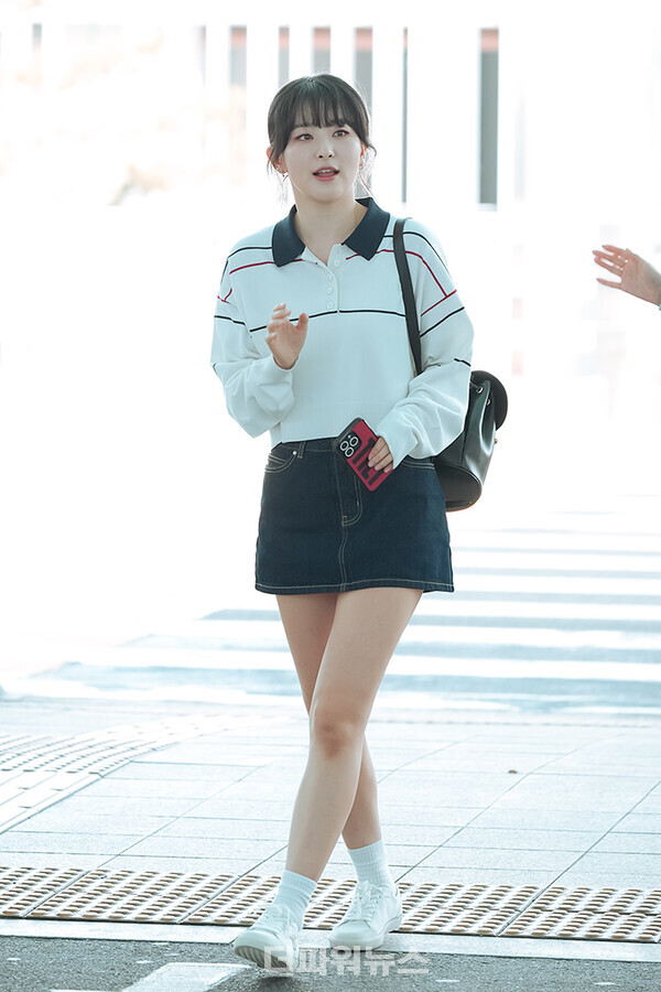 레드벨벳슬기,인천국제공항출국