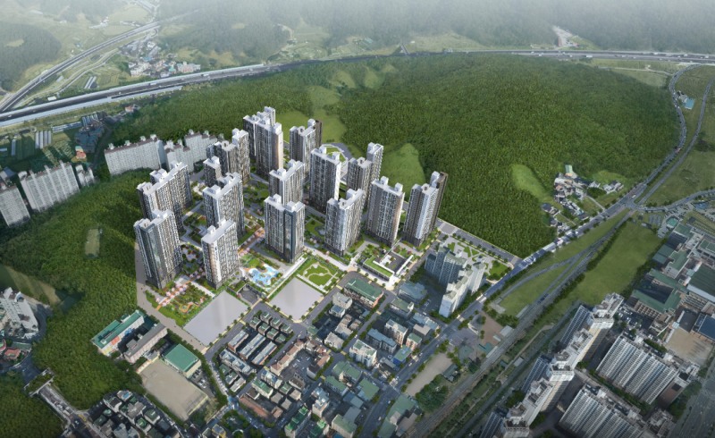 고양 더샵포레나 조감도.(사진=포스코이앤씨)