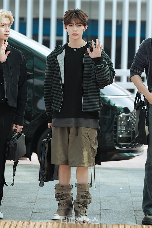 제로베이스원장하오,인천국제공항출국