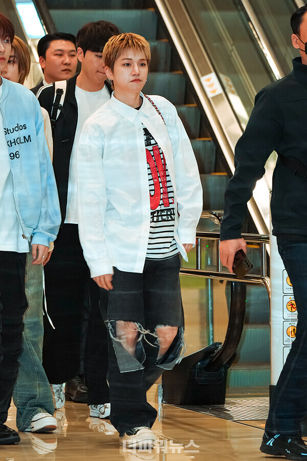 보이넥스트도어리우,김포국제공항출국