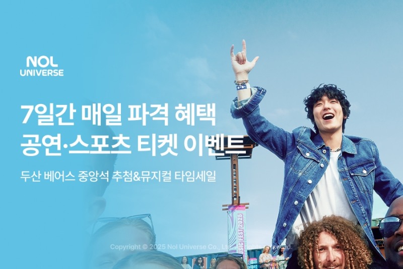 놀유니버스, 공연ᆞ스포츠 티켓 이벤트 진행