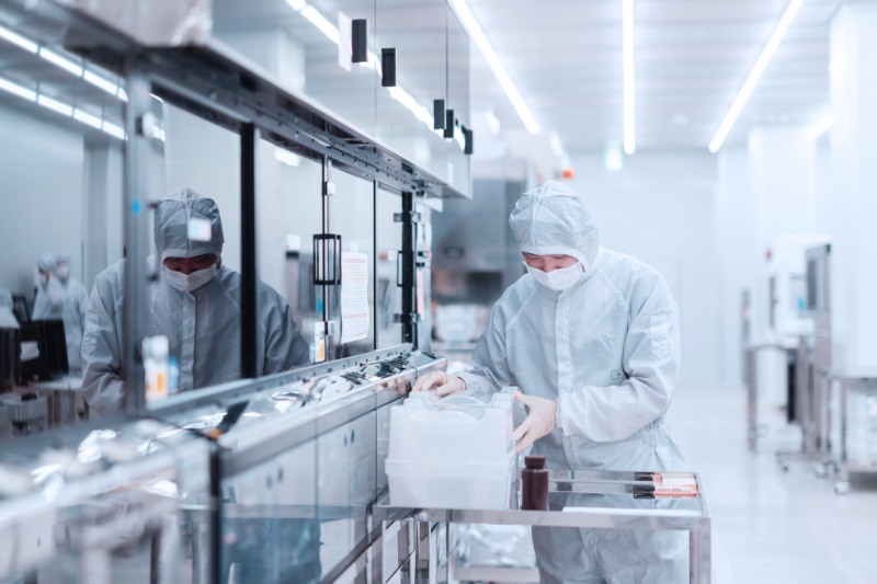 SK머티리얼즈퍼포먼스 소재 공정 전경.(사진=SK에코플랜트)