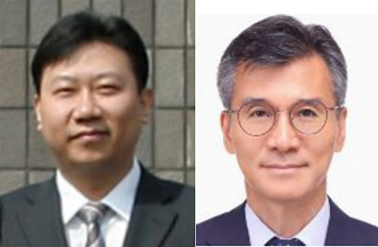 (사진왼쪽부터) 법무부 감찰관 김도완, 대검 감찰부장 김성동.(제공=법무부)