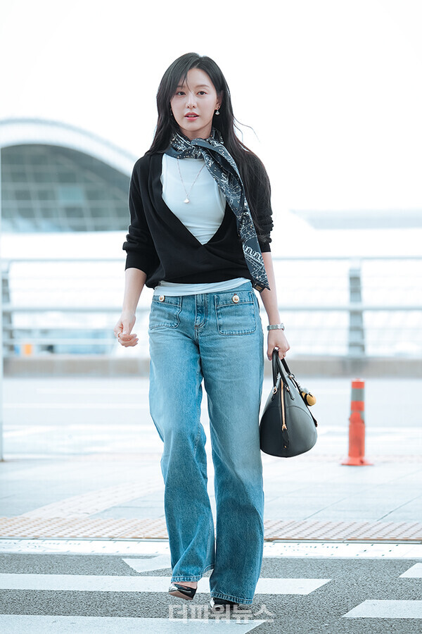 김지원,인천국제공항출국