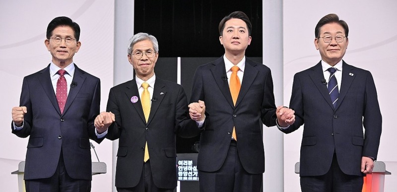 제21대 대선 1차 후보자 토론회(사진=연합뉴스)