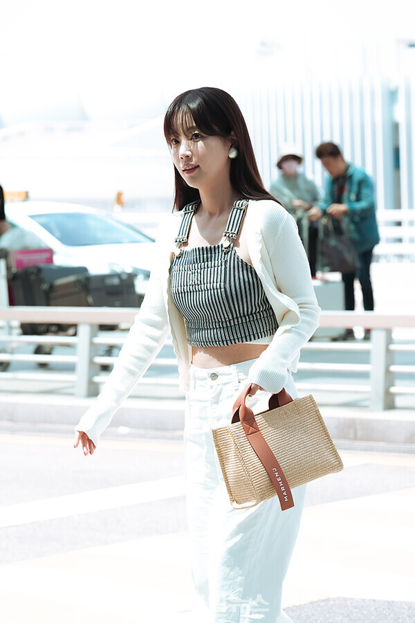 기은세,인천국제공항출국