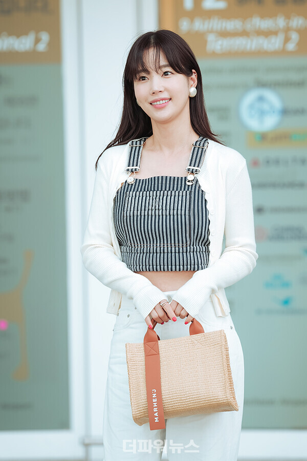 기은세,인천국제공항출국