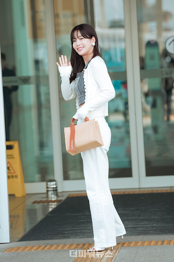 기은세,인천국제공항출국