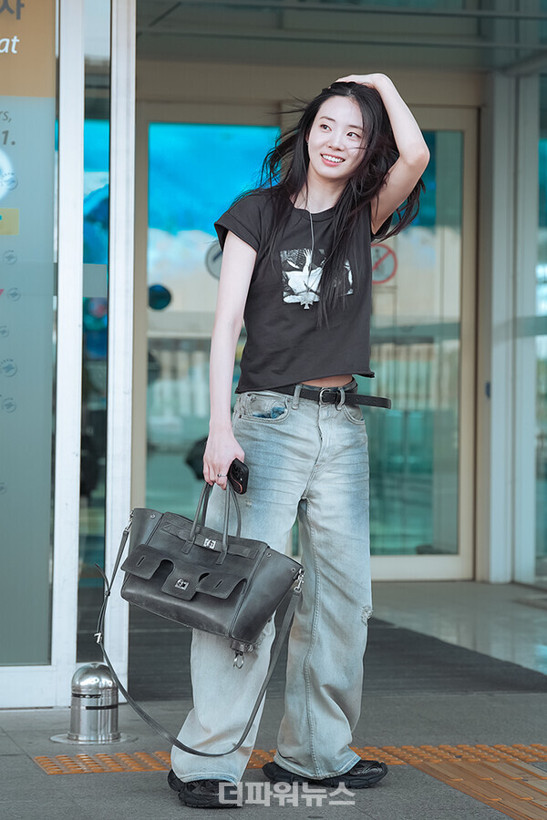 신시아,인천국제공항출국