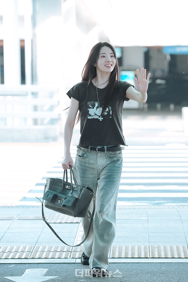 신시아,인천국제공항출국