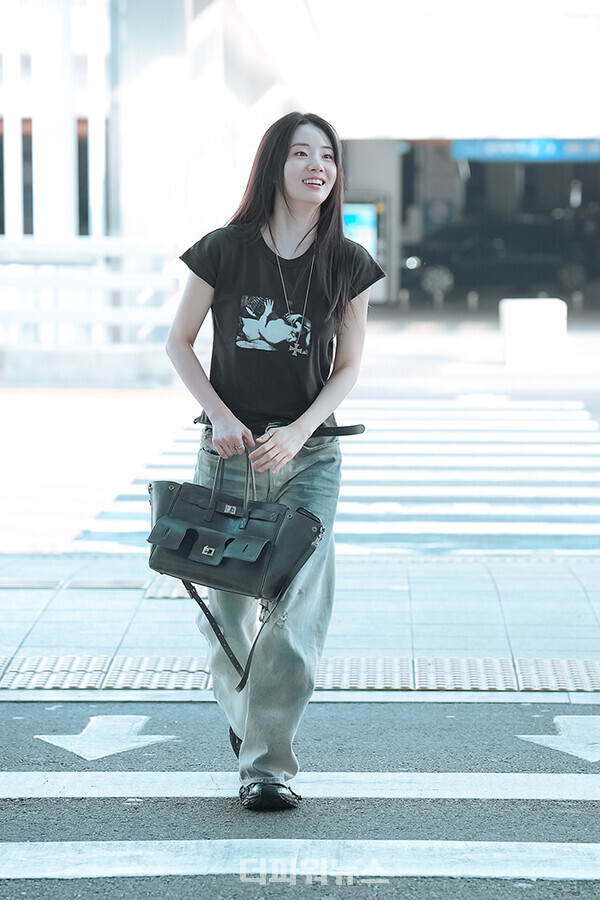 신시아,인천국제공항출국