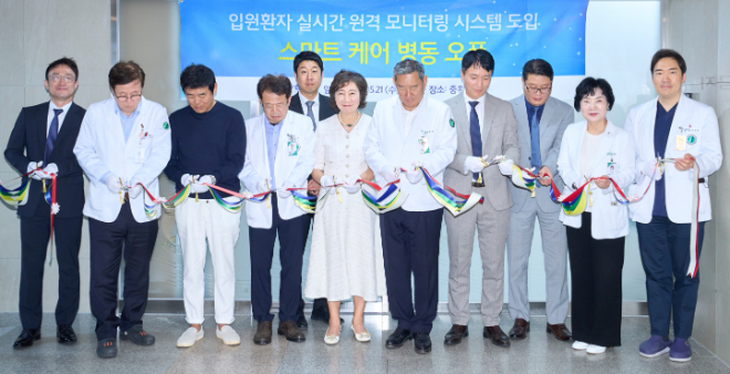 인천나은병원, 대웅제약과 스마트 모니터링 병상 시스템 전면 도입