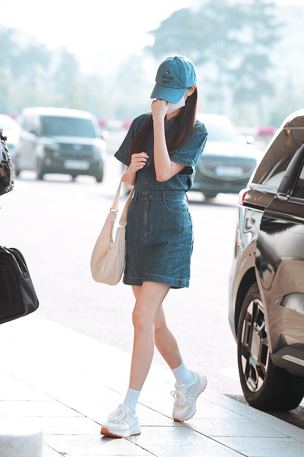 아이브장원영,김포국제공항출국