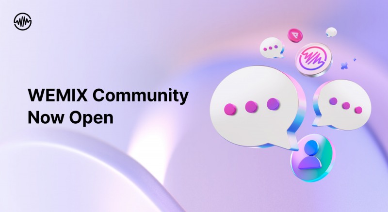 위믹스, 홀더 중심 '공식 커뮤니티' 오픈