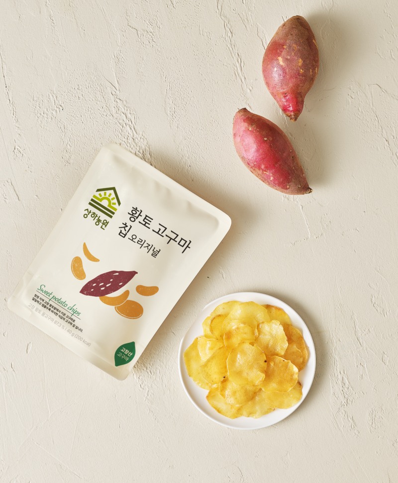 상하농원, ‘황토 고구마칩’ 선보여