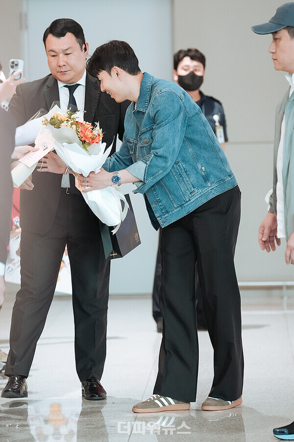 손흥민,인천국제공항입국