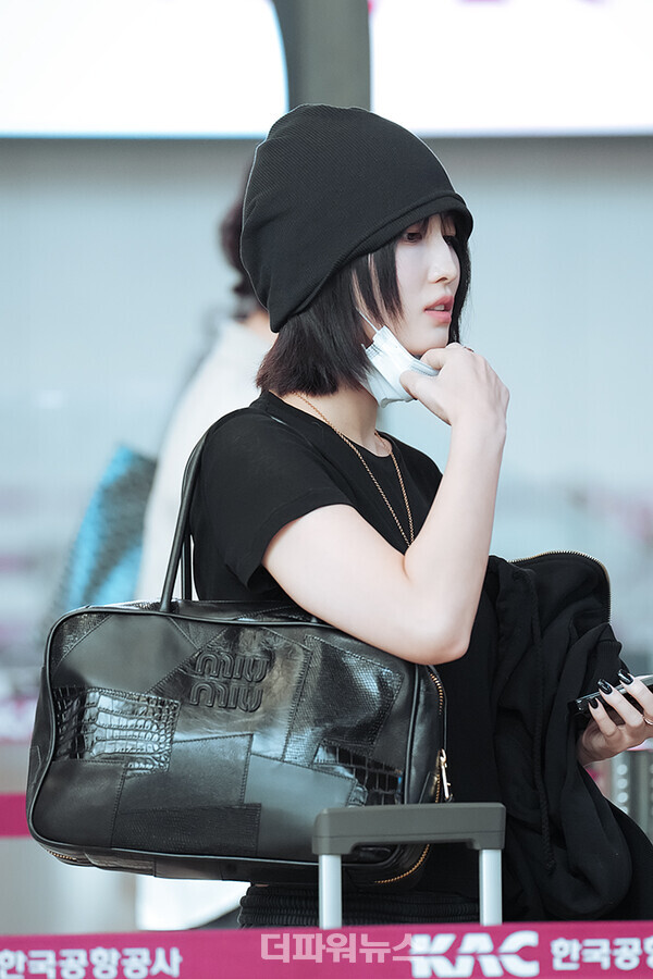 트와이스모모,김포국제공항출국