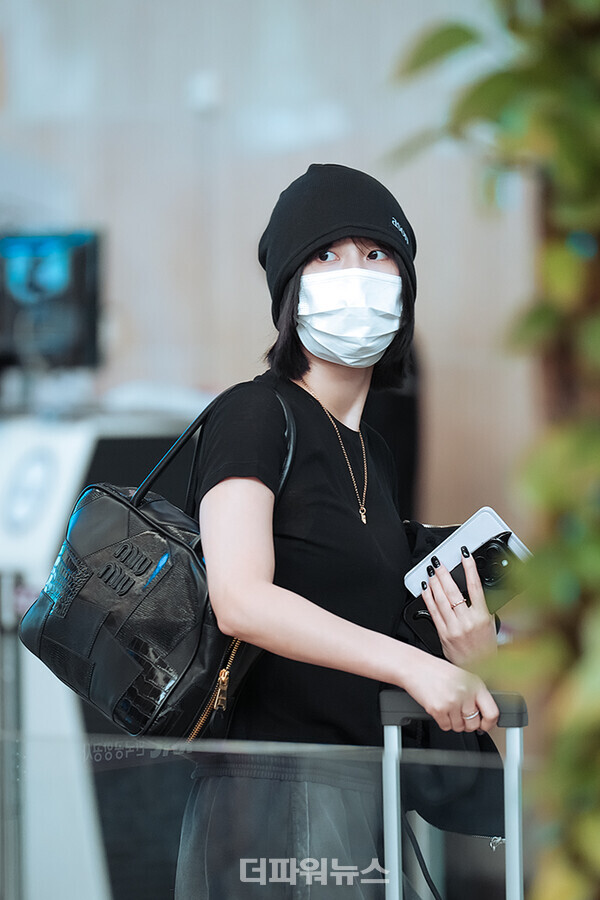 트와이스모모,김포국제공항출국