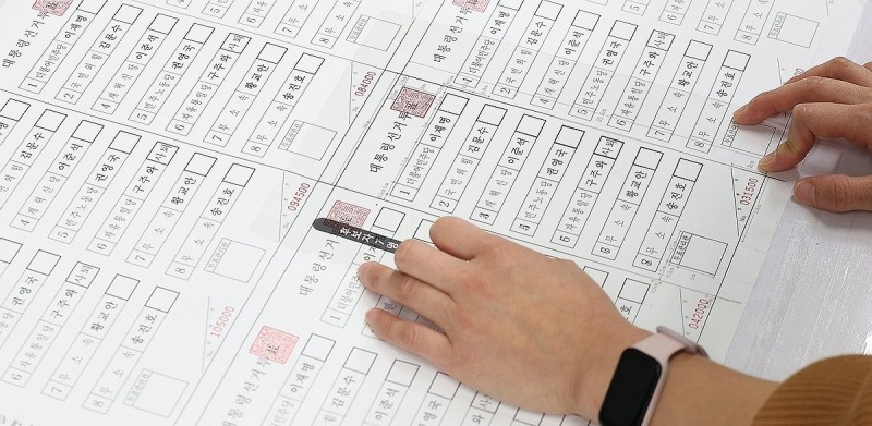 대선 투표용지 확인·점검(사진=연합뉴스)