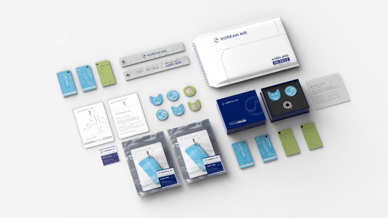 대한항공, ‘하늘 위 호텔’ A380-800 업사이클링 굿즈 출시