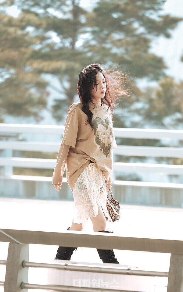 태연,인천국제공항출국