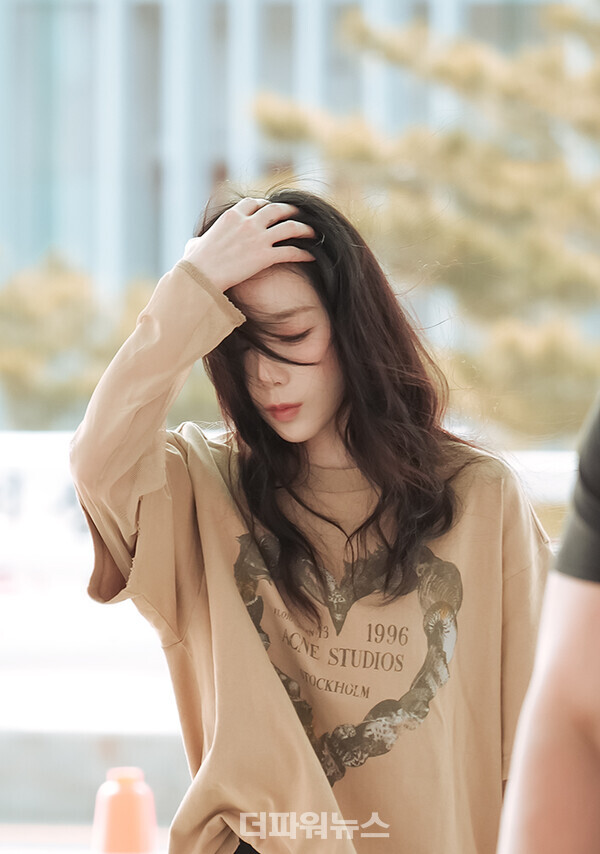 태연,인천국제공항출국