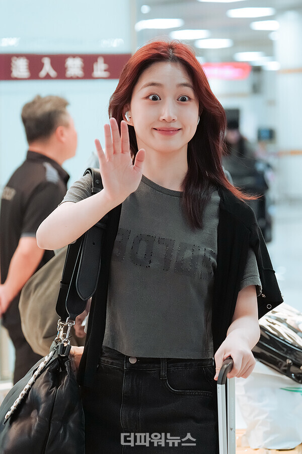 엔믹스해원,김포국제공항입국