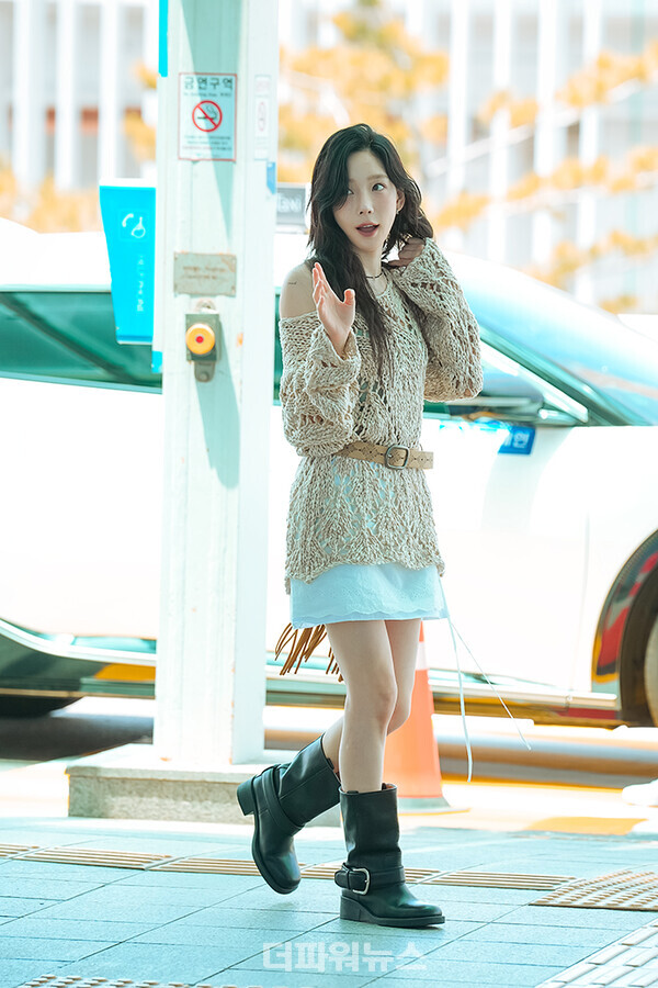 태연,인천국제공항출국