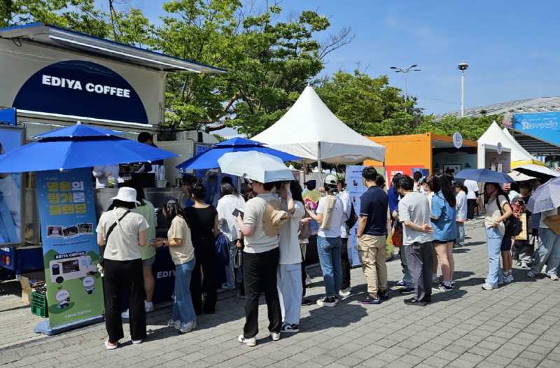 이디야커피, ‘코리아 메모리얼 페스타’서 커피트럭 운영