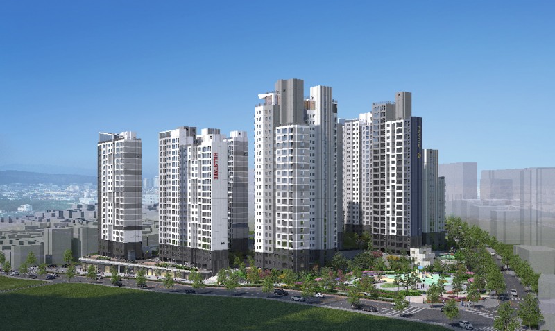 고척 푸르지오 힐스테이트 투시도