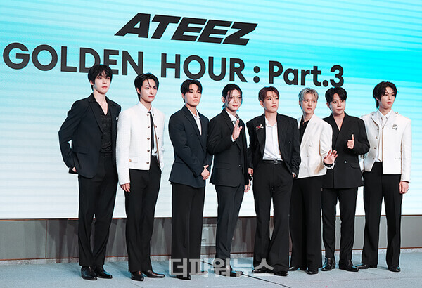 에이티즈,미니12집'GOLDENHOUR:Part.3'발매기념기자간담회
