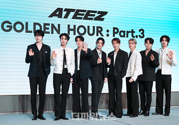 에이티즈,미니12집'GOLDENHOUR:Part.3'발매기념기자간담회