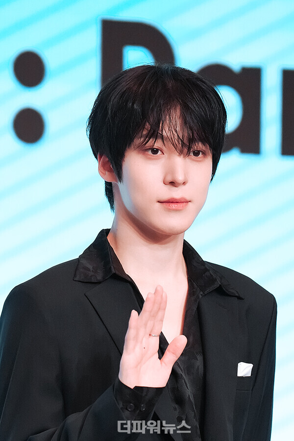 에이티즈윤호,미니12집'GOLDENHOUR:Part.3'발매기념기자간담회