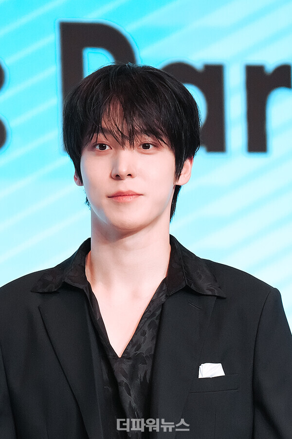 에이티즈윤호,미니12집'GOLDENHOUR:Part.3'발매기념기자간담회