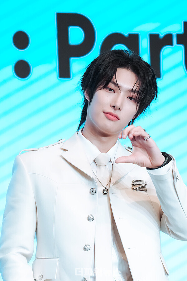 에이티즈민기,미니12집'GOLDENHOUR:Part.3'발매기념기자간담회