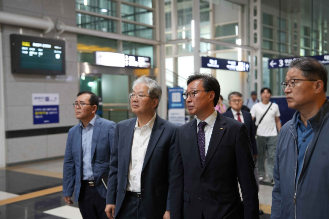 코레일유통, 아시아태평양경제협력체(APEC) 정상회의 경주역 점검