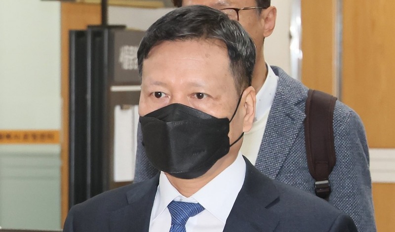 법정 향하는 구영배 큐텐그룹 대표(사진=연합뉴스)