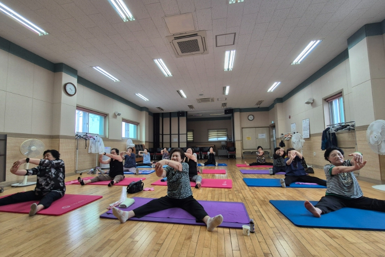 지난해 건강생활지원센터 프로그램 운영 모습