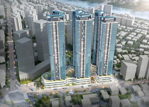 재정비촉진구역 조감도