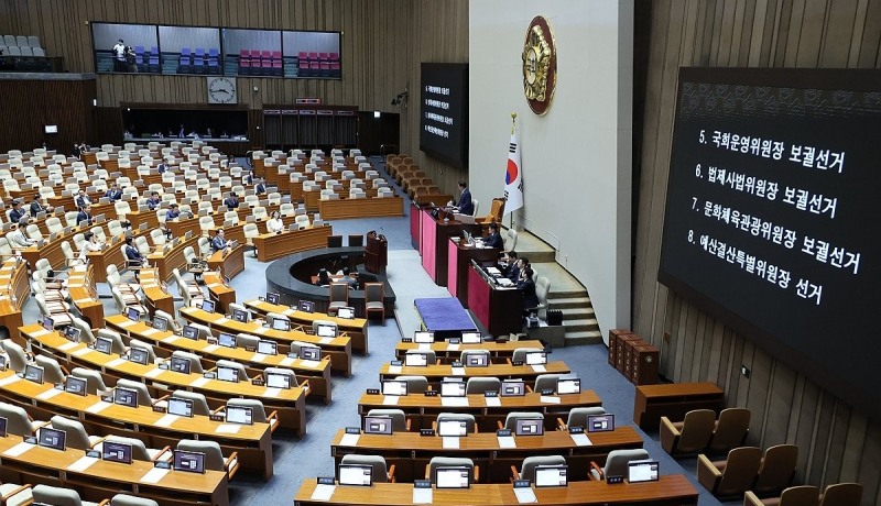 국회 운영위·법사위·문체위·예결위원장 선출