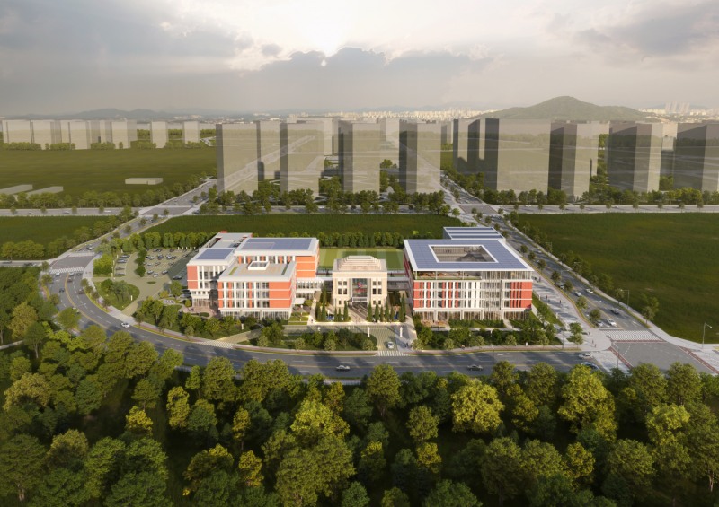 부산명지 외국교육기관 조감도.(사진=LH)