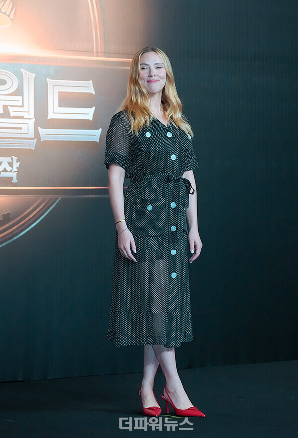 스칼렛요한슨,영화‘쥬라기월드:새로운시작’기자간담회